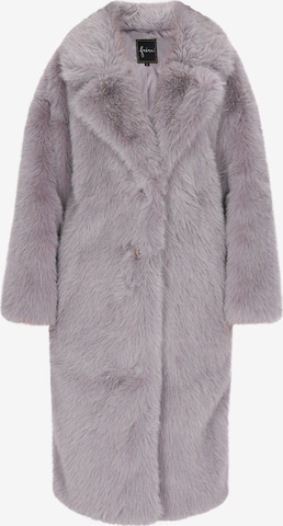 pilka faina Žieminis paltas: priekis