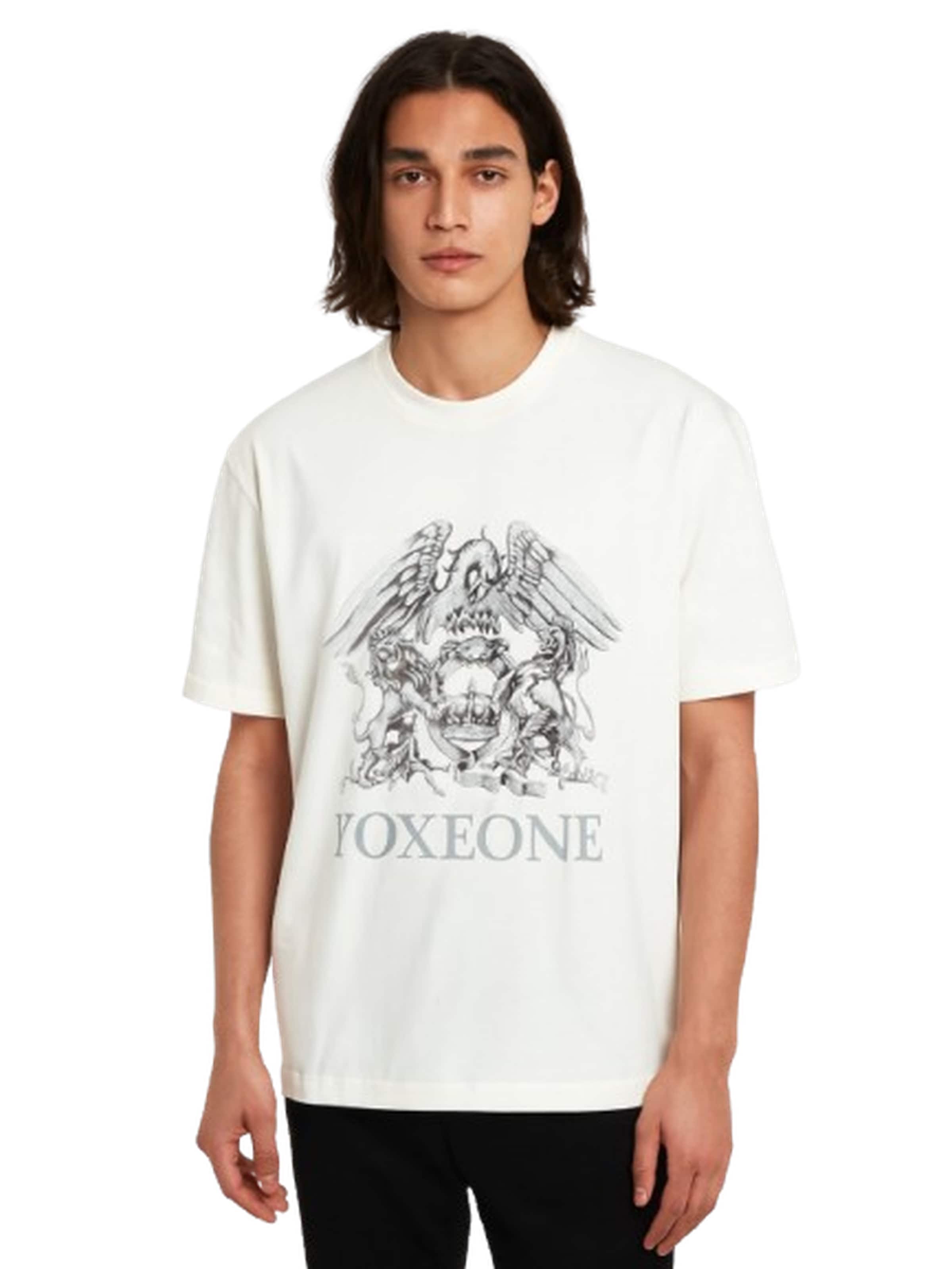 Yoxeone Bluser & t-shirts 'QUEEN' i hvid