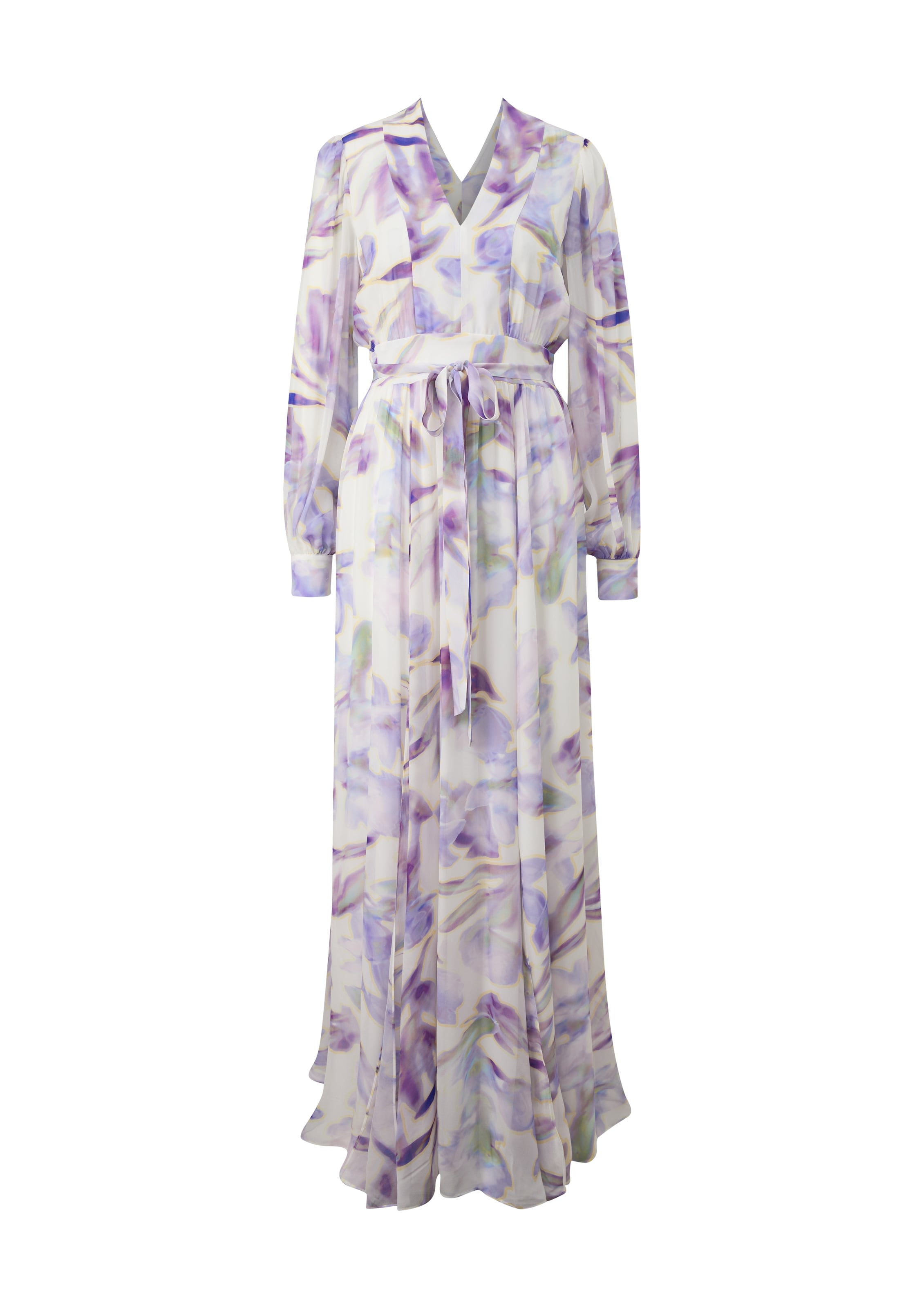 COMMA Kleid in Weiß: Vorderseite