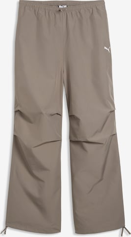 PUMA Sportbroek 'Wardrobe Essentials' in Beige: voorkant