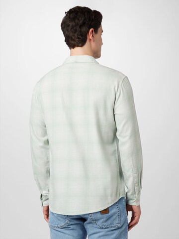 QS Regular fit Button Up Shirt in Green