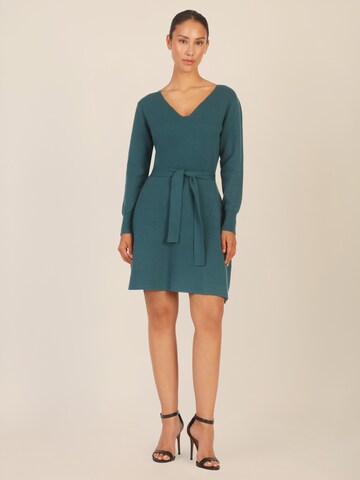 APART Knitted dress in Green