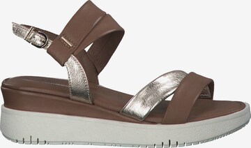 TAMARIS Strap Sandals in Brown