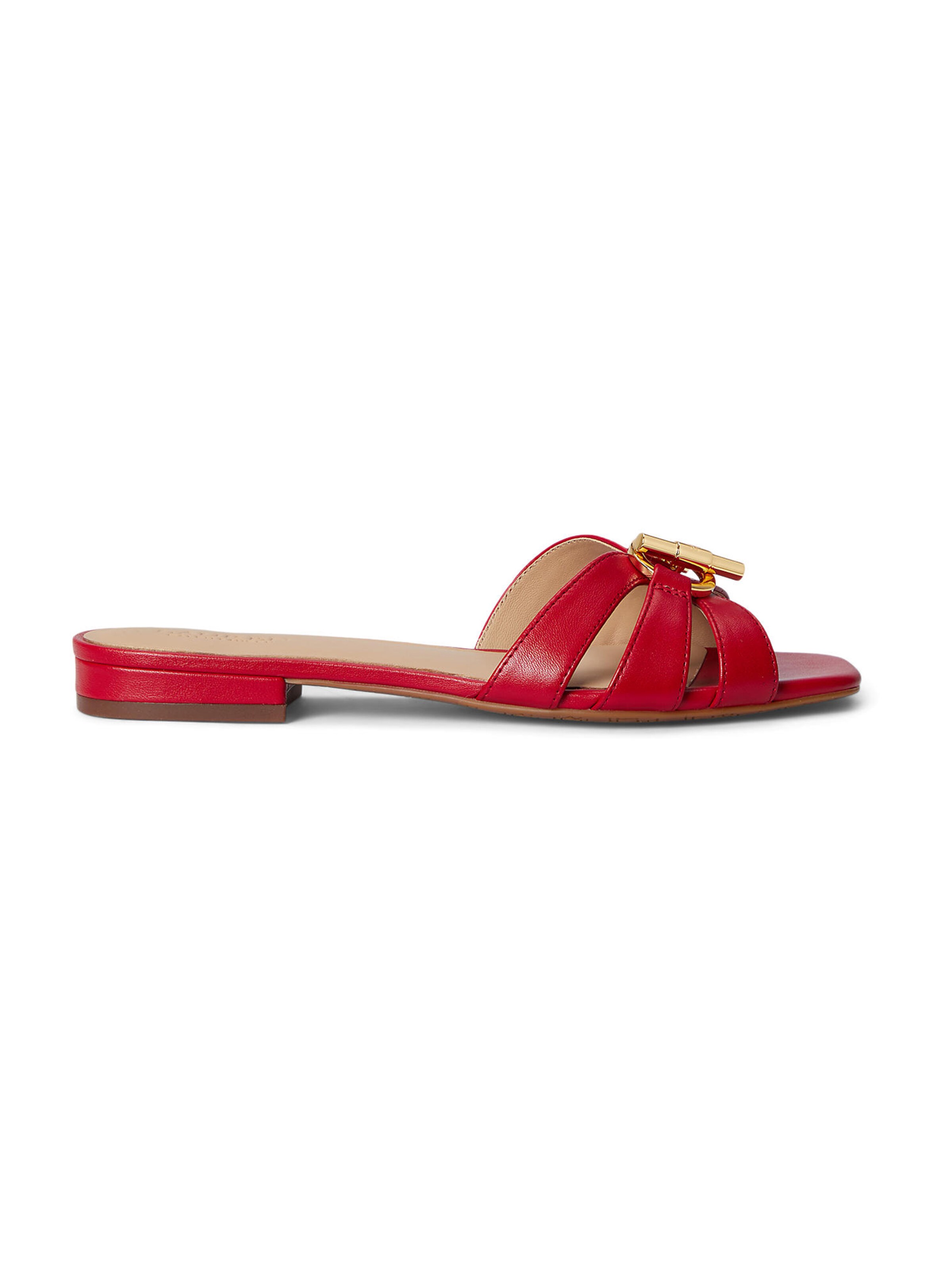 Lauren Ralph Lauren Mule 'BLAIKE' in Red
