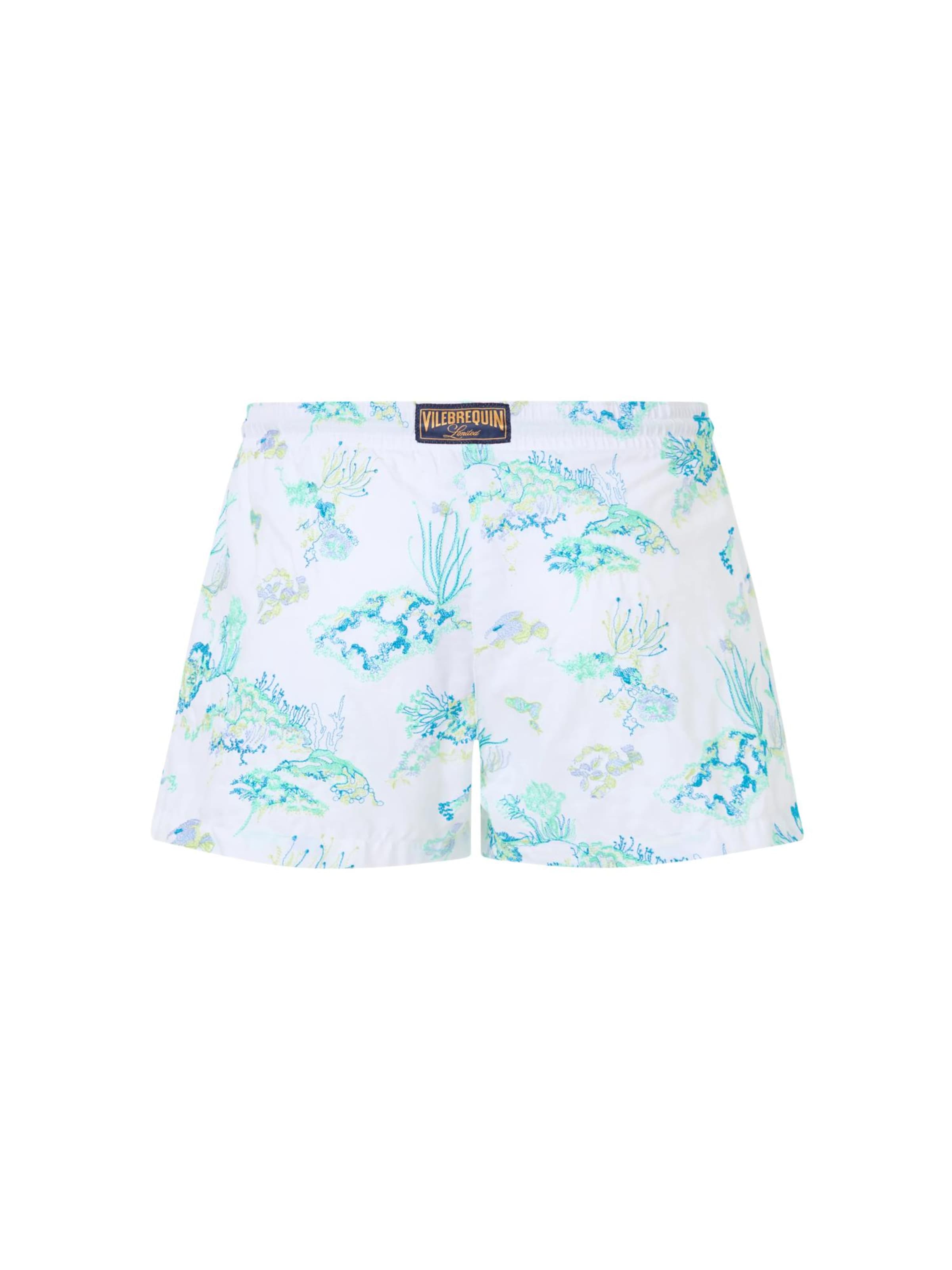 Pantaloncini da bagno di Vilebrequin in bianco
