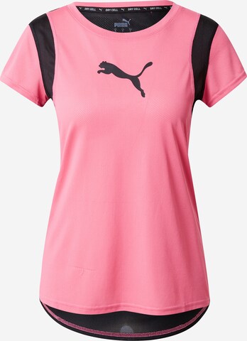 PUMA - Camiseta funcional 'TRAIN ALL DAY' en rosa: frente