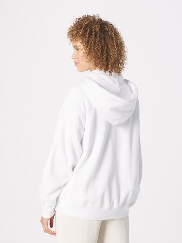Abercrombie & Fitch Bluza rozpinana w kolorze biały