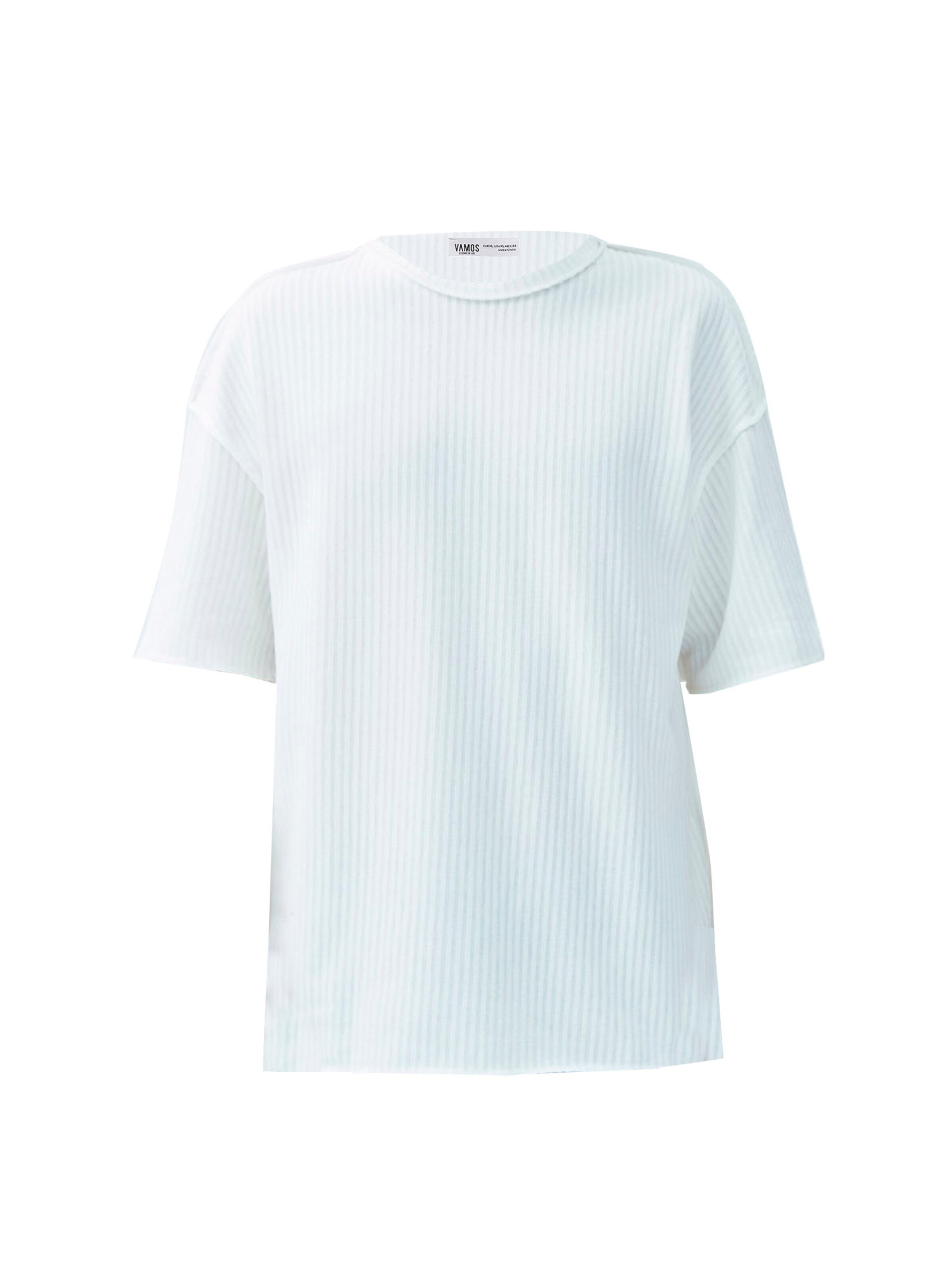 VAMOS CLO Bluser & t-shirts i hvid: forside