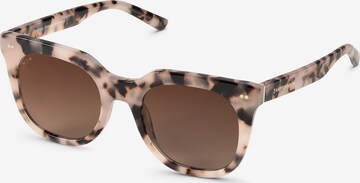 Kapten & Son Sunglasses 'Florence Sand Tortoise Brown' in Brown: front