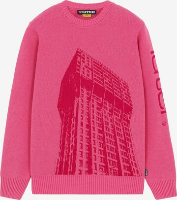 IUTER Sweater in Pink: front