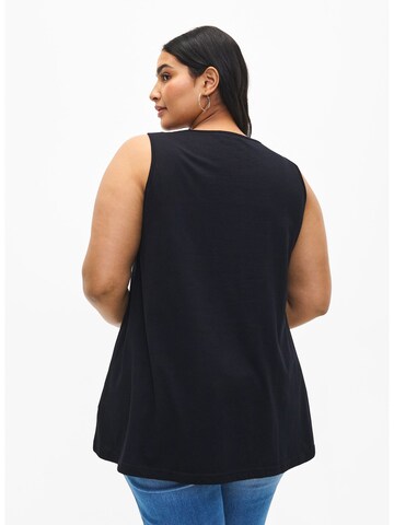 Zizzi Top 'VMY' in Black