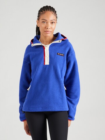 COLUMBIA Sportpullover 'Helvetia II' in Blau: Vorderseite