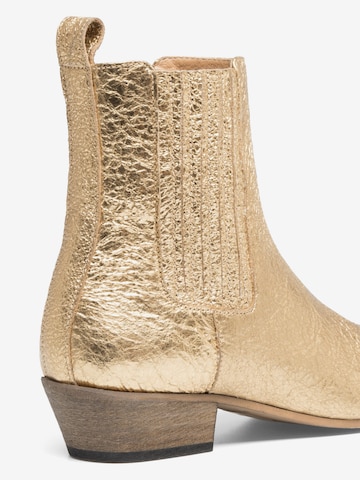 Ivylee Copenhagen Cowboy Boots 'Bailey' in Gold