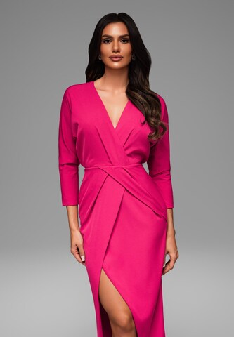 Ombre Evening dress in Pink