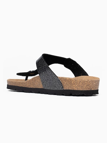 Bayton T-bar sandals 'Mercure' in Grey
