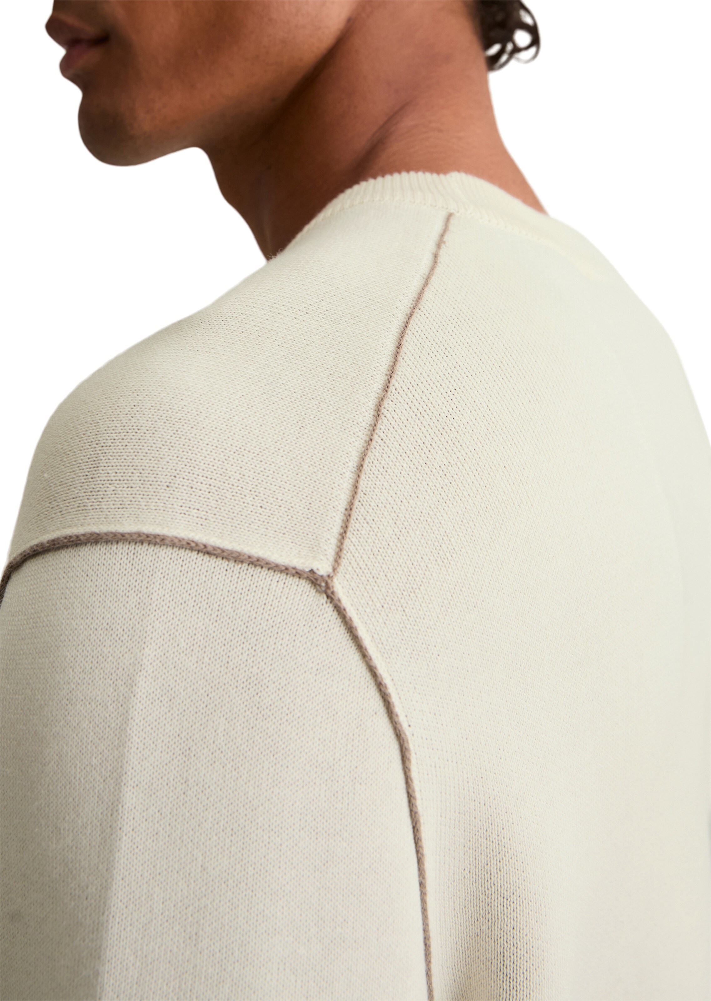 Pull-over Marc O'Polo DENIM en blanc