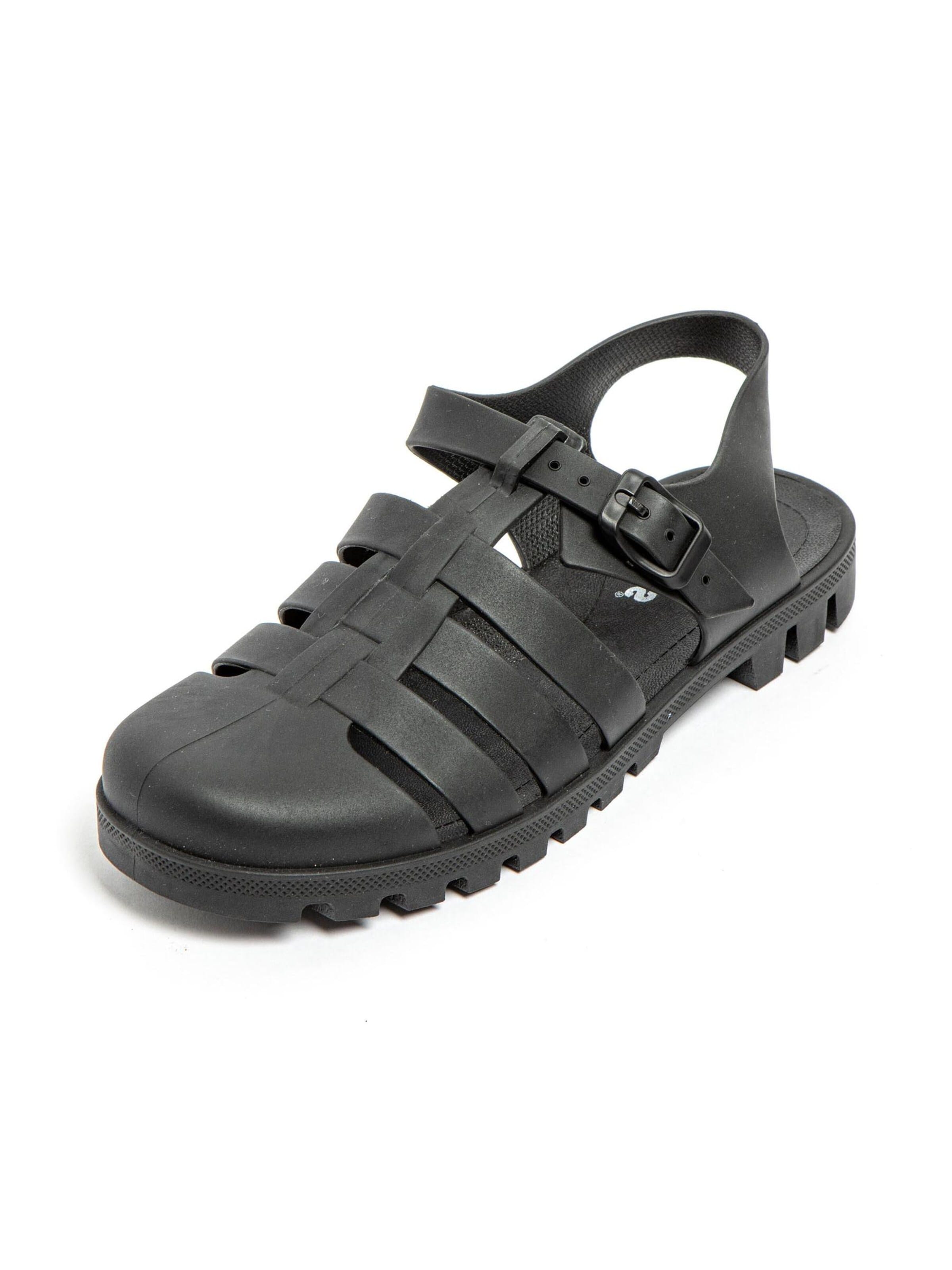 Brasileras Sandal 'Skipy' in Black: front