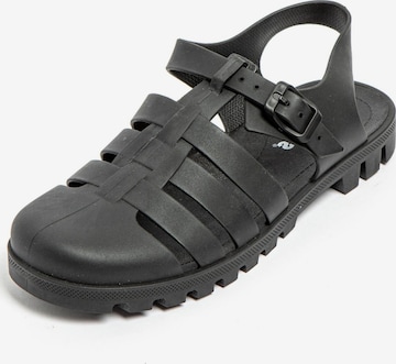 Brasileras Sandals 'Skipy' in Black: front