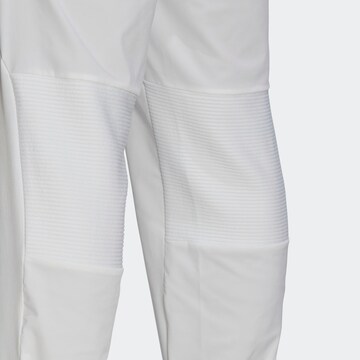 ADIDAS SPORTSWEAR Tapered Workout Pants 'Designed for Gameday' in White