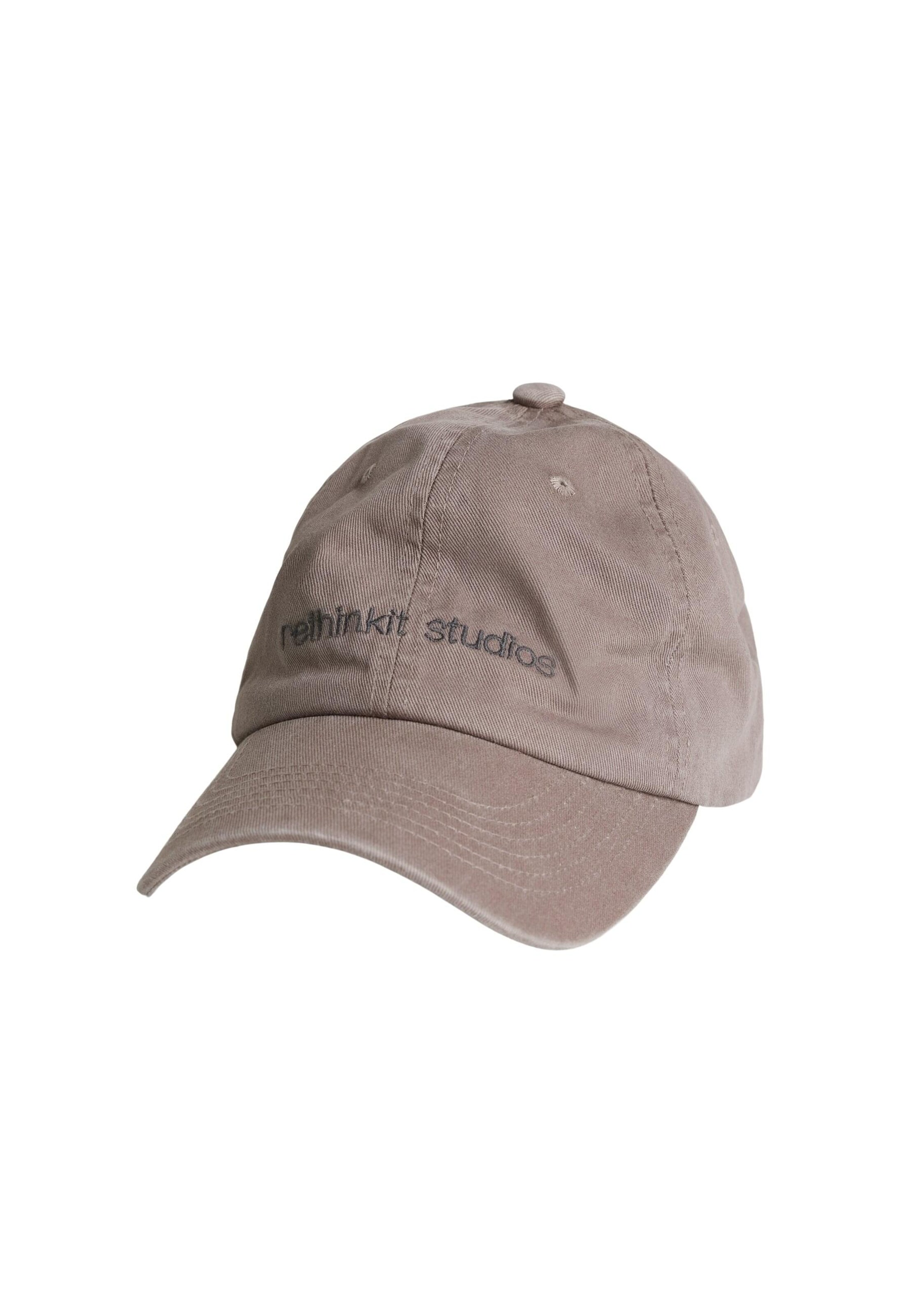 rethinkit studios Cap 'Keep It On' in Grau: Vorderseite