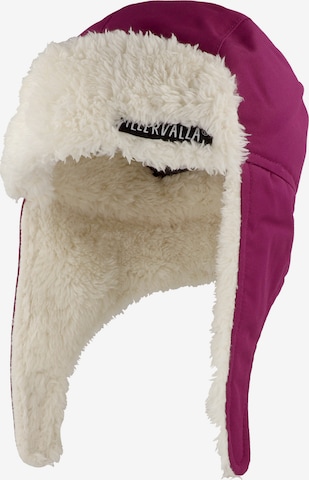 Villervalla Beanie in Purple: front