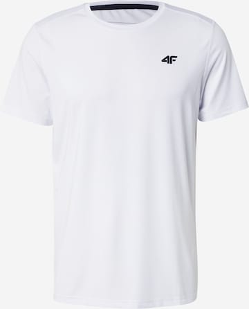 4F Toiminnallinen paita värissä valkoinen: etupuoli