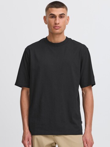 !Solid Rundhalsshirt ' SDBILOP ' in Schwarz