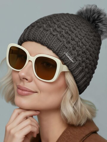 Neverless Beanie '1978' in Grey