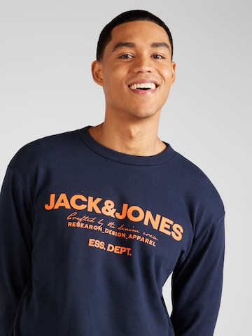 JACK & JONES Sweatshirt 'GALE' i blå