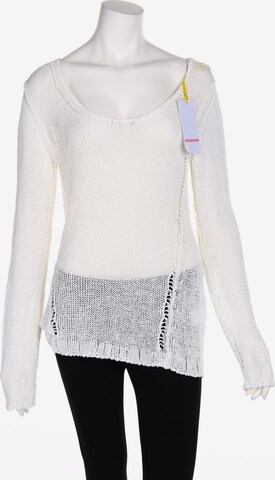 P.A.R.O.S.H. Sweater & Cardigan in S in White: front