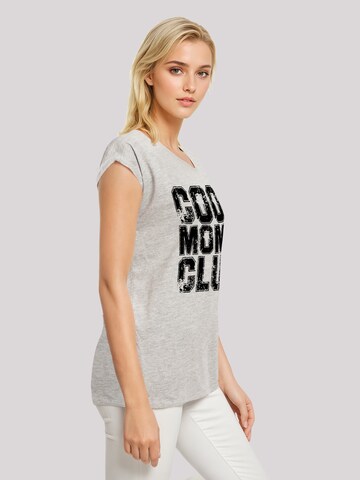 F4NT4STIC Shirt 'Mothers Day Modern Love Statement Trendy Slogan' in Grey