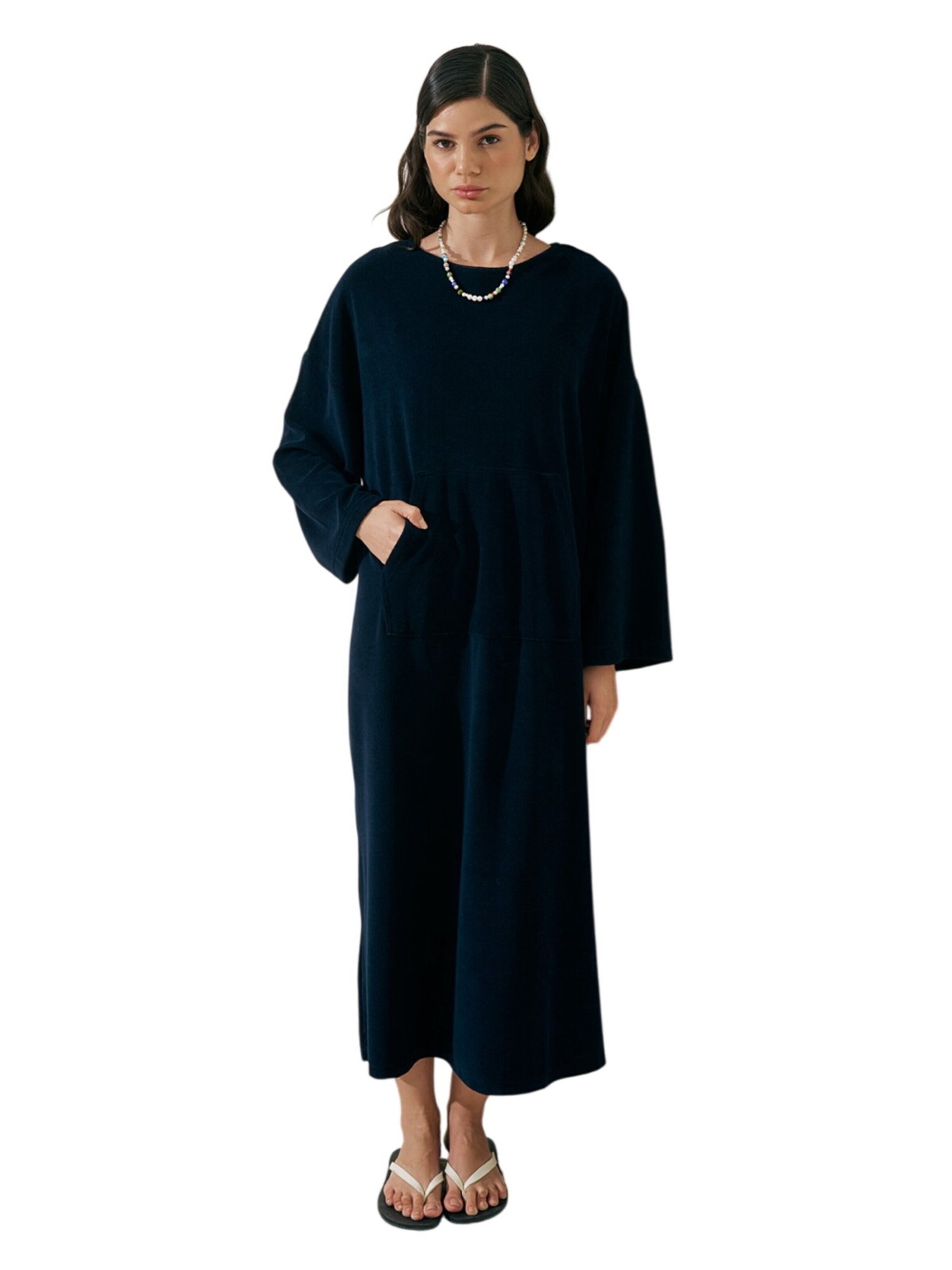 MANUKA Jurk in Blauw: voorkant