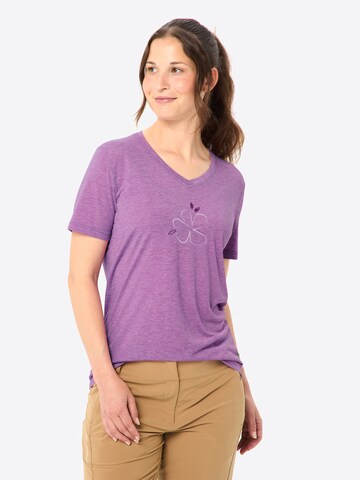 VAUDE Performance shirt 'Skomer III' in Purple