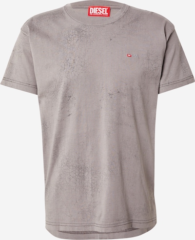 Marškinėliai iš DIESEL, spalva – rausvai pilka / tamsiai pilka, Prekių apžvalga
