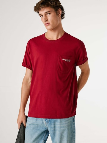 Maglietta 'SOMER' di Pepe Jeans in rosso