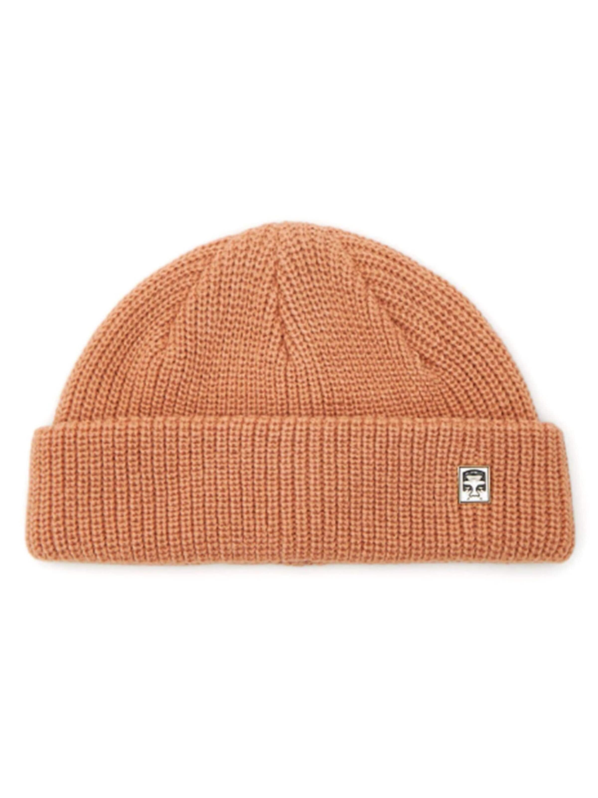 Obey Mütze 'MICRO BEANIE CORK'‌‌‌‌‌‌‌‌‌ in Beige: Vorderseite