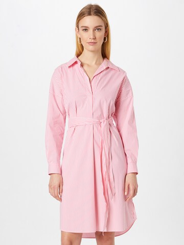 BOSS Orange Shirt dress 'Detelizza' in Pink: front