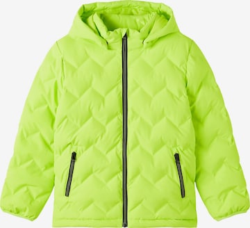 NAME IT Between-Season Jacket 'Marl' in Green: front