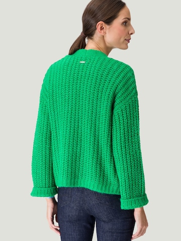zero Knit Cardigan in Green