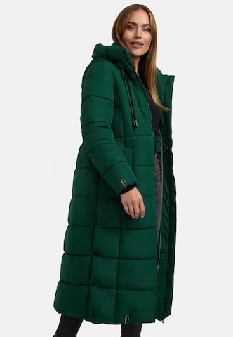 Manteau d’hiver 'Nadeshikoo XVI' MARIKOO en vert : devant