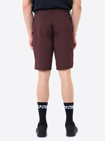 VAUDE Regular Outdoor Pants 'Loamer' in Brown