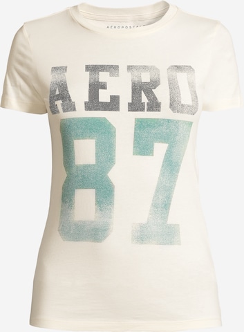 AÉROPOSTALE T-Shirt 'JUNE' in Beige: predná strana