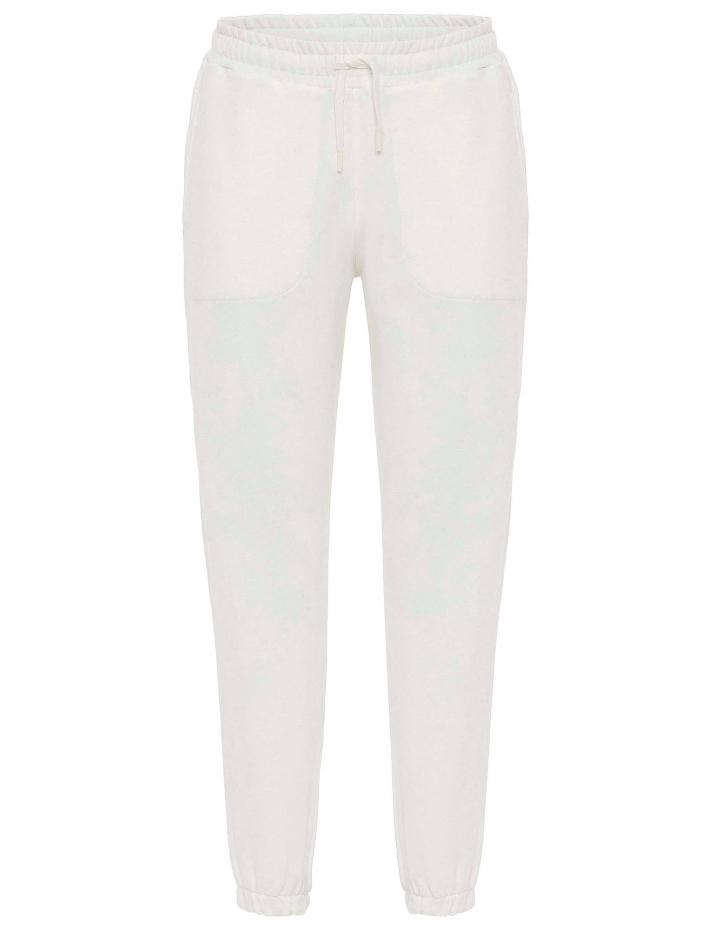 Effilé Pantalon Cool Hill en blanc : devant