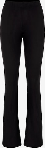 Pieces Petite Flared Pants 'TOPPY' in Black: front