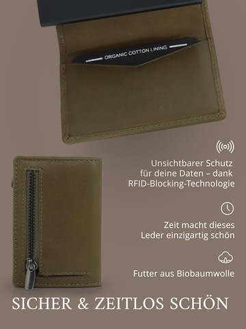 Akaroa Wallet 'Slim Wallet Pelle II' in Green