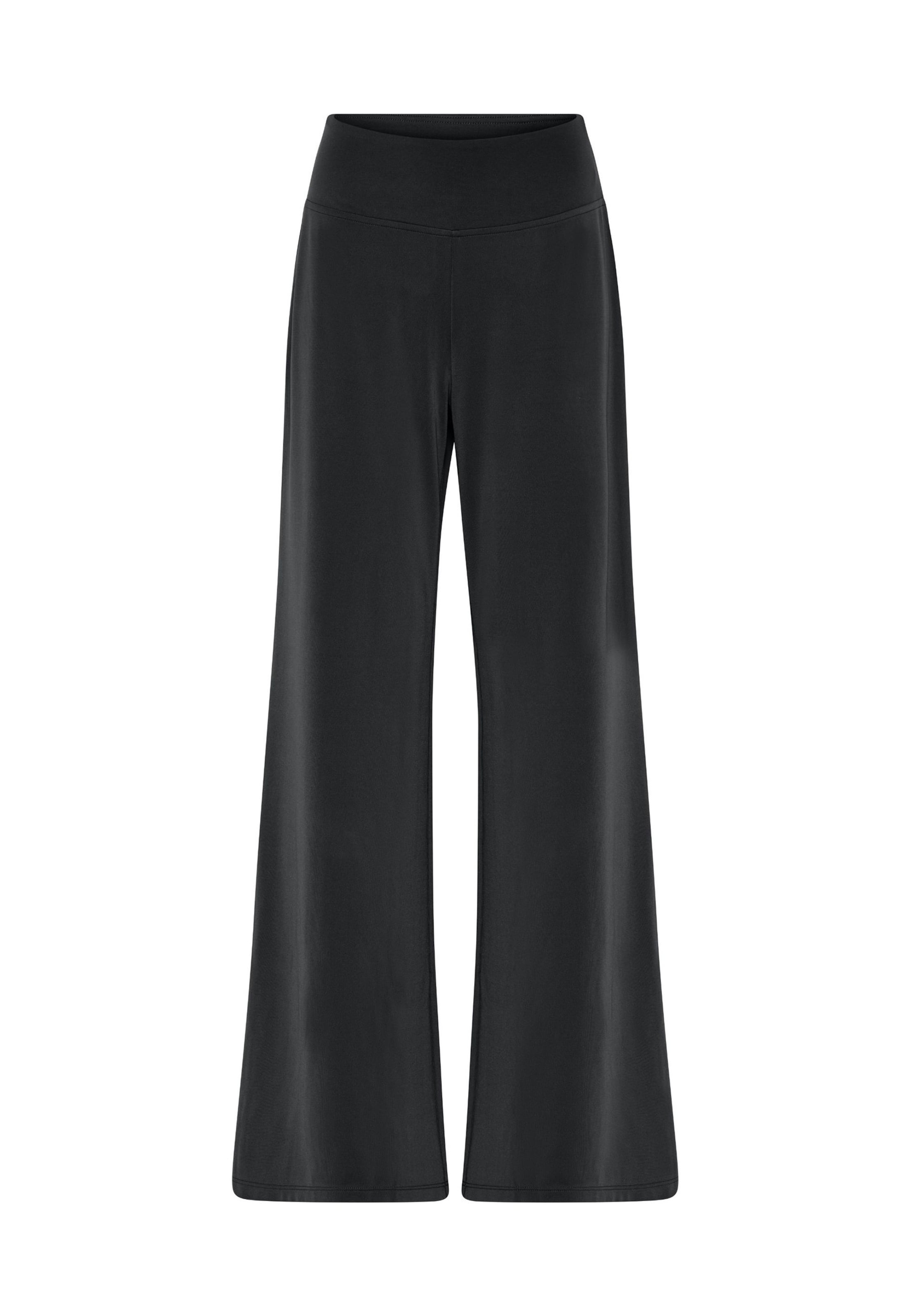 Wide leg Pantaloni sportivi 'Jada' di Girlfriend Collective in nero: frontale