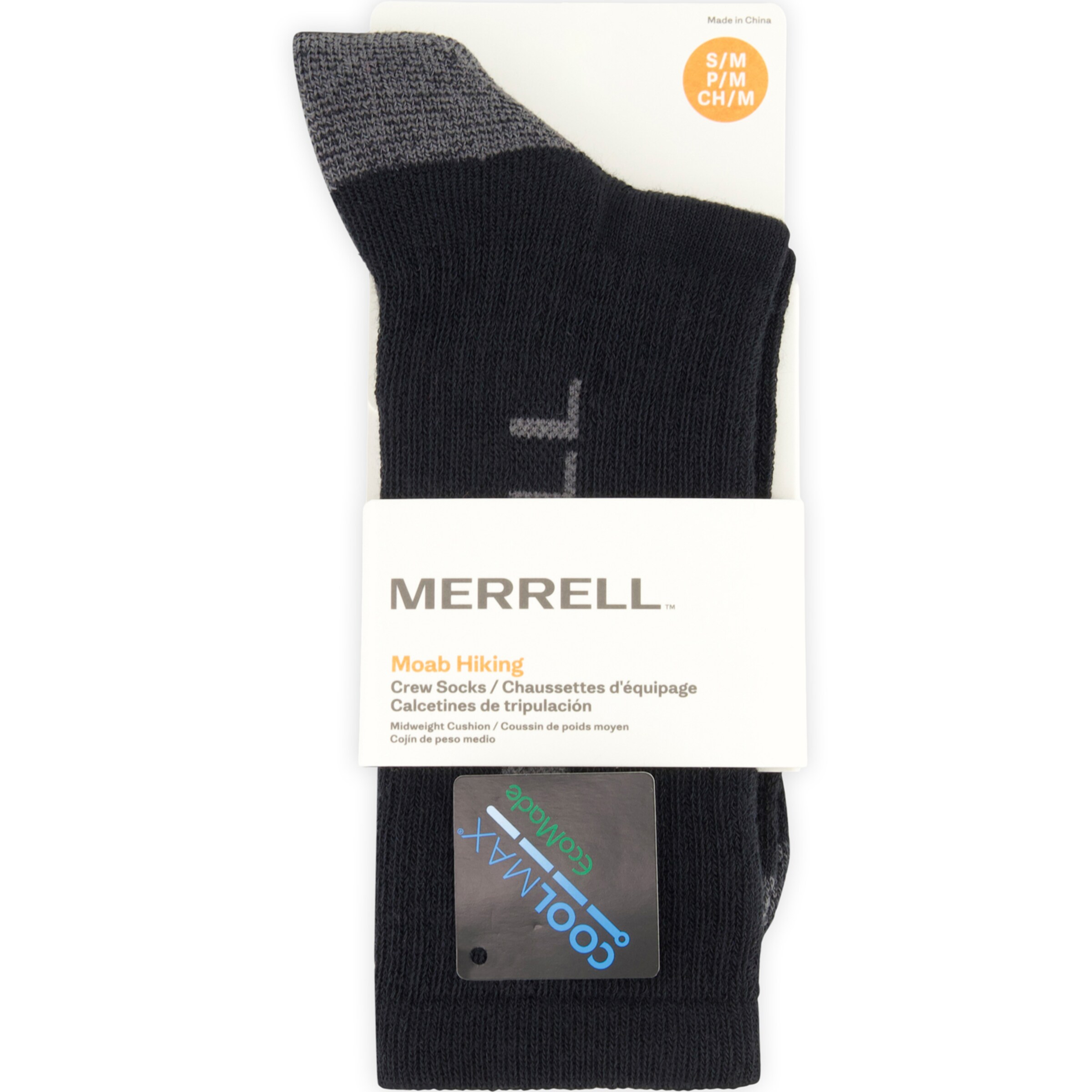 MERRELL Skarpety sportowe 'Moab' w kolorze czarny