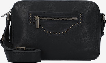 Borsa a tracolla 'Enterprise' di Cowboysbag in nero: frontale