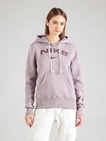 Nike Sportswear Μπλούζα φούτερ 'PHNX FLC' σε λιλά: μπροστά