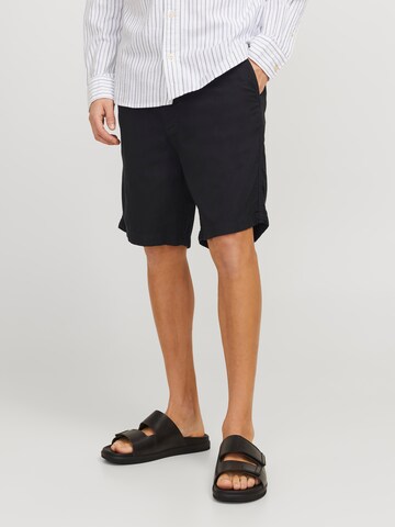 JACK & JONES Loosefit Shorts in Schwarz: Vorderseite